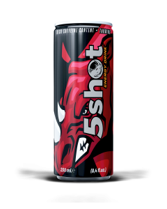 Bebida energética 5 Shot lata 25Cl. Slim bandx 24 (4ER5SLB1)