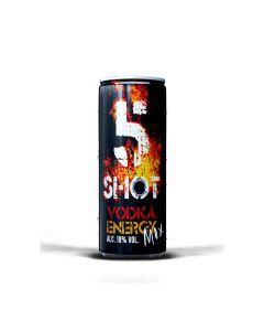 Vodka Energy 19% vol. 5 Shot lata 25cl Bandeja de 24  (4VE5SLB0)