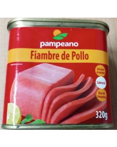 Chicken Luncheon Meat Lata 320 g Pampeano