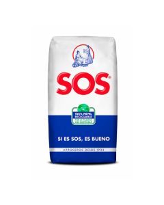Arroz SOS clasicos redondo 12 x 1kg