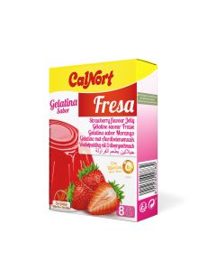Gelatina sabor Fresa Estuche 2 sobres 85 g (170 g) Calnort