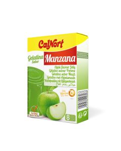 Gelatina Sabor Manzana Estuche 2 sobres 85 g (170 g)Calnort