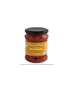 Pimiento Piqui.C/Ajo Coviran Tiras 290 G Esc. 225 G