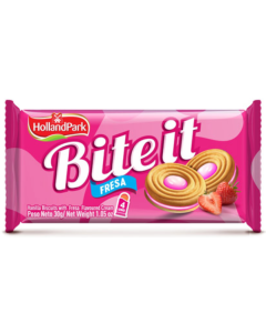 Galletas BITE IT Fresa  30 g HollandPark
