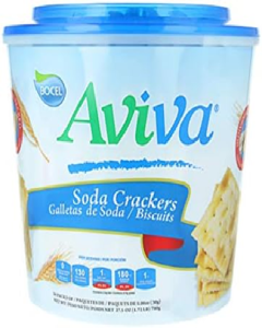 Galletas de Soda Normal Cubeta con 23 Sobres x30G Aviva