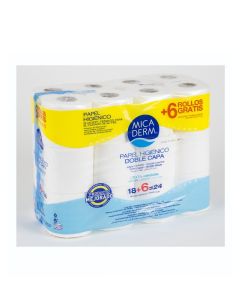 Papel Micaderm Higienico 2 Capa 24U