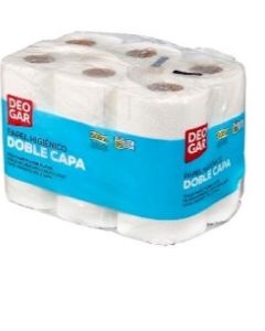 Papel Hig. Estandar 2 Capas Deogar P-12