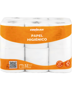 Papel Higienico 2 Capas Coviran 12U