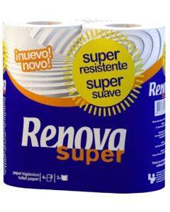 Papel Higienico  Super 4 Rollos Renova