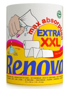 Toalla de Papel  MaxiAbsorpt Extra XXL 1 Rollo Renova