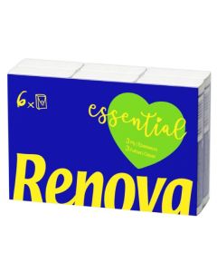 Pañuelos  Essential 3 Capas 6 Paq x 9 Ud Renova