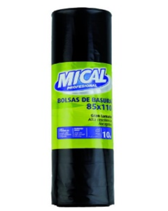 Bolsa de Basura 85 x 110 cm 10 Ud 120L