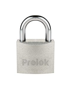 Candado de Acero Corto 38 mm Llave Estandar En Caja Prolok
