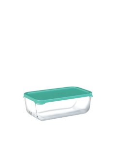 Contenedor de Alimentos Snow Box Tapa Plastica Verde 1200 ccpasabahce