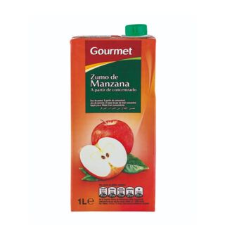 Zumo Gourmet Manzana .Brick 1L
