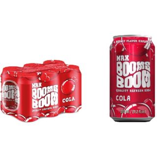 Refresco Cola Max Booms Boom lata 33 cl. B4X6 PACK NYLON(3CAODLB0)