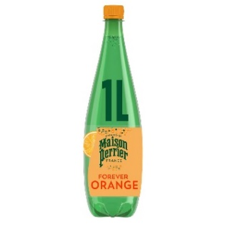 Agua con Gas Perrier Forever Sabor Naranja PET 1L