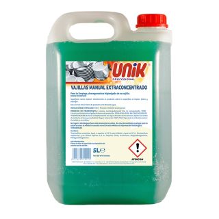Lavavajillas manual extraconcentrado  5 L Unik