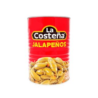 Chiles jalapeños enteros 6/2.6 k La Costeña