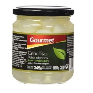 Cebollita Gourmet 345G  Esc. 180g (212163)
