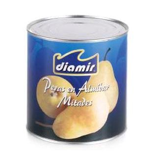 Pera Almibar 3kg mitades  (25/30) P. Neto 2.5 Kg DIAMIR