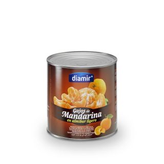 Mandarina Satsuma Gajos en Almibar 3kg   P. Neto 2.65 Kg DIAMIR