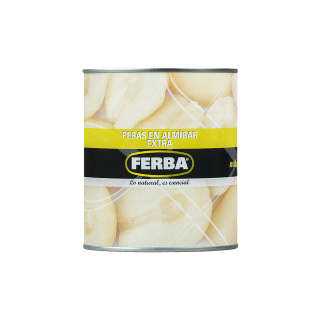 Pera en Almibar Lata 840g FERBA