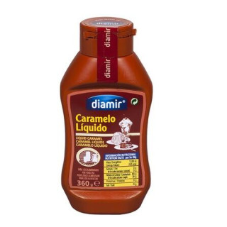 Sirope de Caramelo Liquido 360Gr Antigoteo Diamir