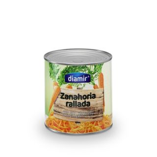 Zanahoria Rallada 3kg P.Neto 2.5 Kg DIAMIR