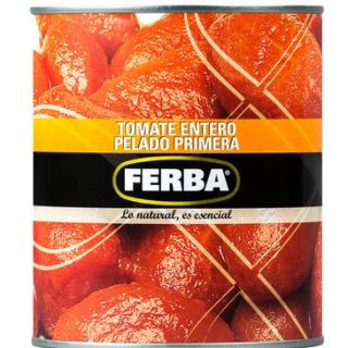 Tomate Entero Pelado Lata 4000g Ferba