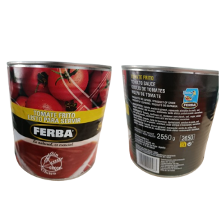 Tomate Frito Lata 2550g Ferba