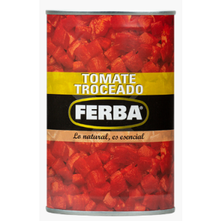 Tomate Troceado Lata 4000g Ferba