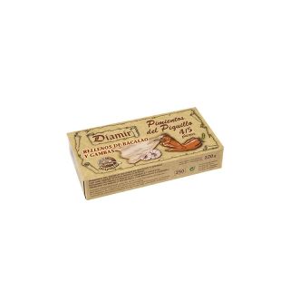 Pimiento piq. Rell. Bacalao/gambas f.a. 220gr  DIAMIR