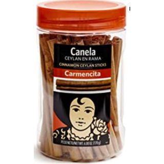 Canela Ceylan En Rama 170G Bote Carmencita