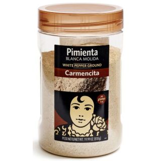 Pimienta Blanca Molida 510G Bote Carmencita