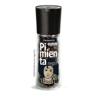 Molinillos Pimienta negra 47 g Carmencita