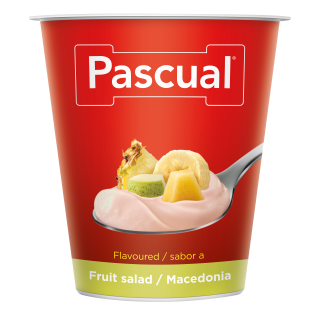 Yogur  Pasteuriz Sabor Macedonia Pascual 120gr (post lact)