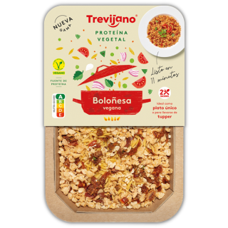 Proteina Vegetal / Pasta Boloñesa 200g (2 raciones) Trevijano