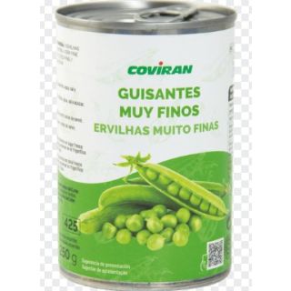 Guisantes Muy Finos Coviran 250 G