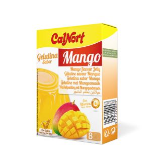 Gelatina Sabor Mango Estuche 2 sobres  85 g (170 g) Calnort