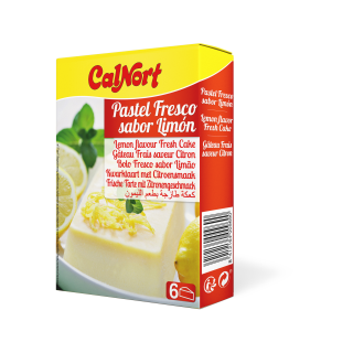 Pastel Fresco Sabor Limon 75g Calnort