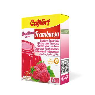 Gelatina sabor Frambuesa Estuche 2sobres 85 g (170 g)Calnort