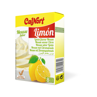Mousse sabor Limón 2x65g Calnort