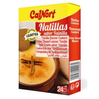Natillas Caseras Sabor Vainilla  3x40g Calnort