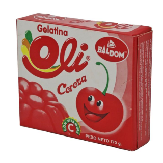 Gelatina de Cereza 170G 6oz Oli