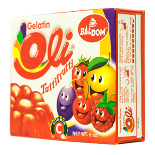 Gelatina de Multifrutas 170G 6oz Oli