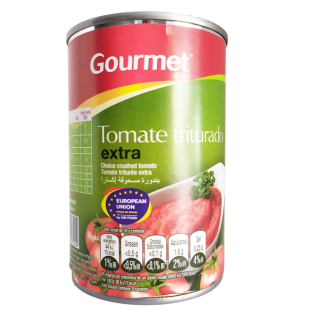 Tomate triturado Gourmet  400g  390g esc.