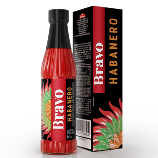 Salsa Pimienta Bravo Habanero 60 ml