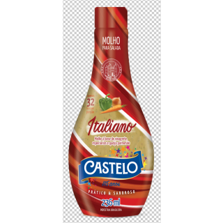 Aderezo para Ensalada Italiano  Pet 236ml Castelo