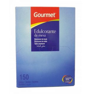 Edulcorante Gourmet 150 Sobres 1g